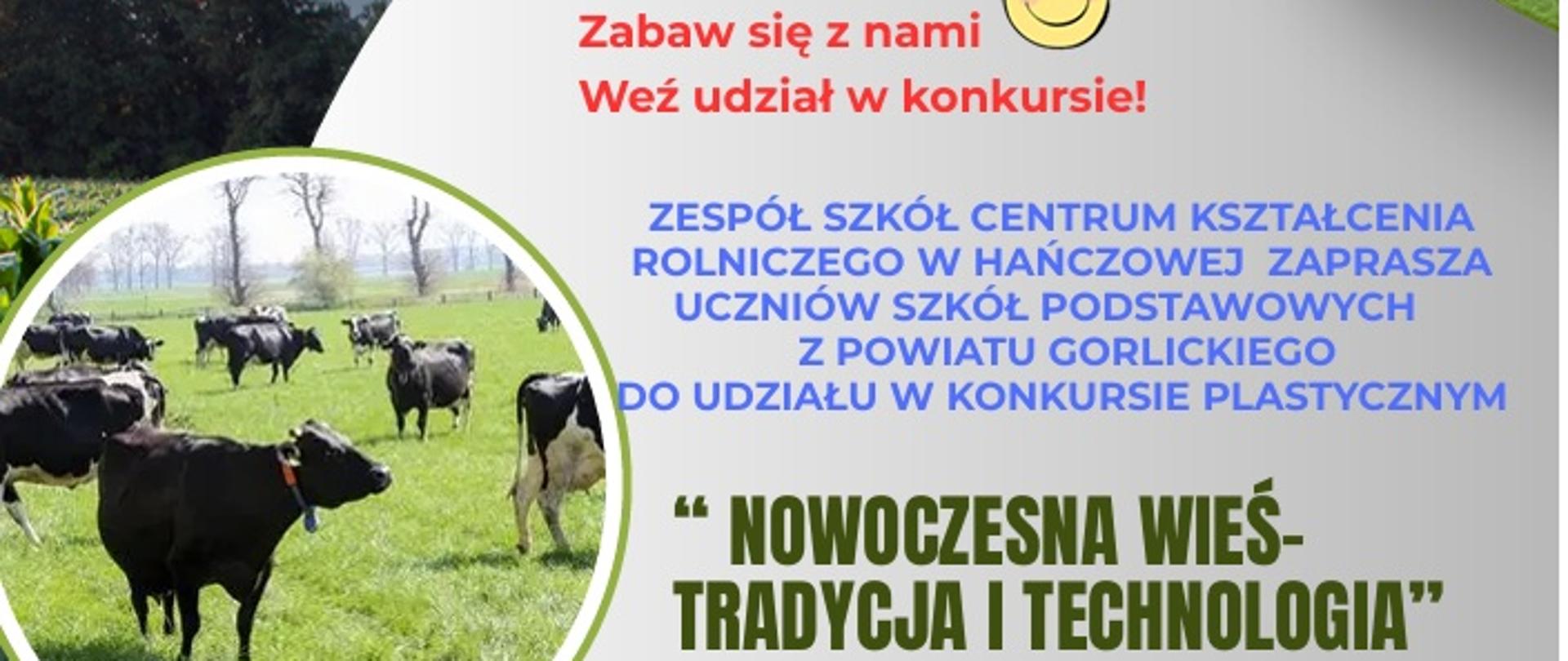 Nowoczesna wieś- tradycja i technologia.