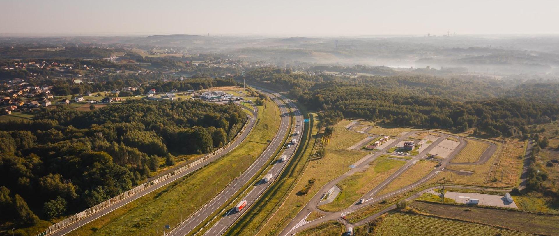 Miejsce Obsługi Podróżnych Mszana Południe w ciągu autostrady A1