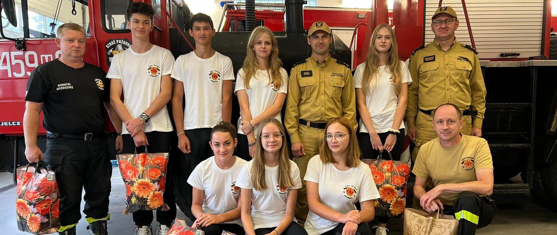 Spotkanie z drużyną OSP Jasieniec