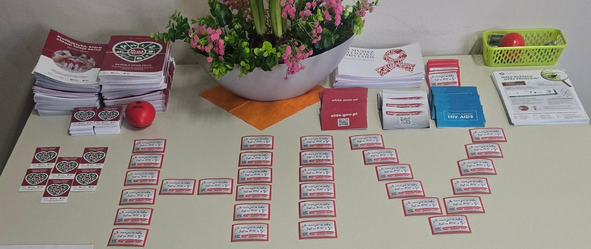 Profilaktyka HIV /AIDS – działania podjęte w ramach Dnia Otwartego 