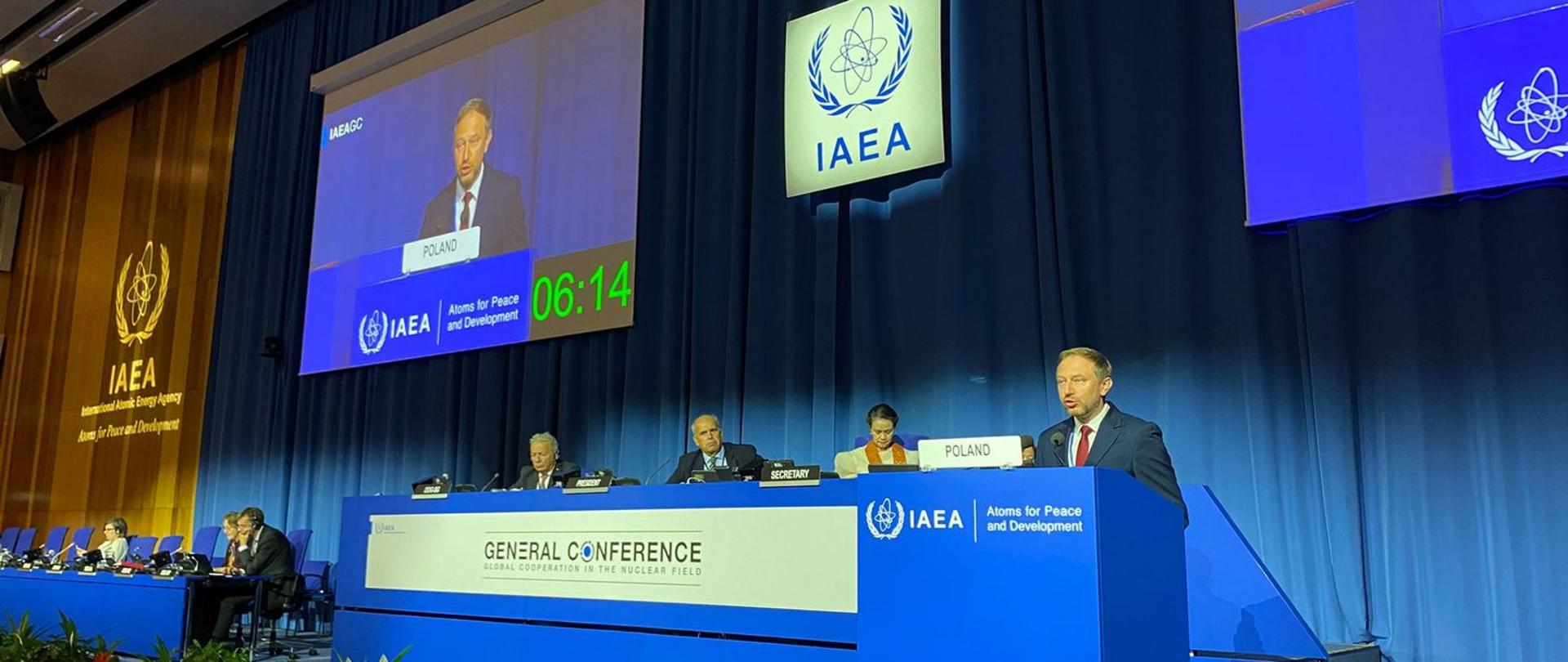 Wiceminister Energii na Konferencji Generalnej MAEA