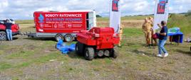 Pokaz robotów ratowniczych na Zbiorniku Racibórz Dolny