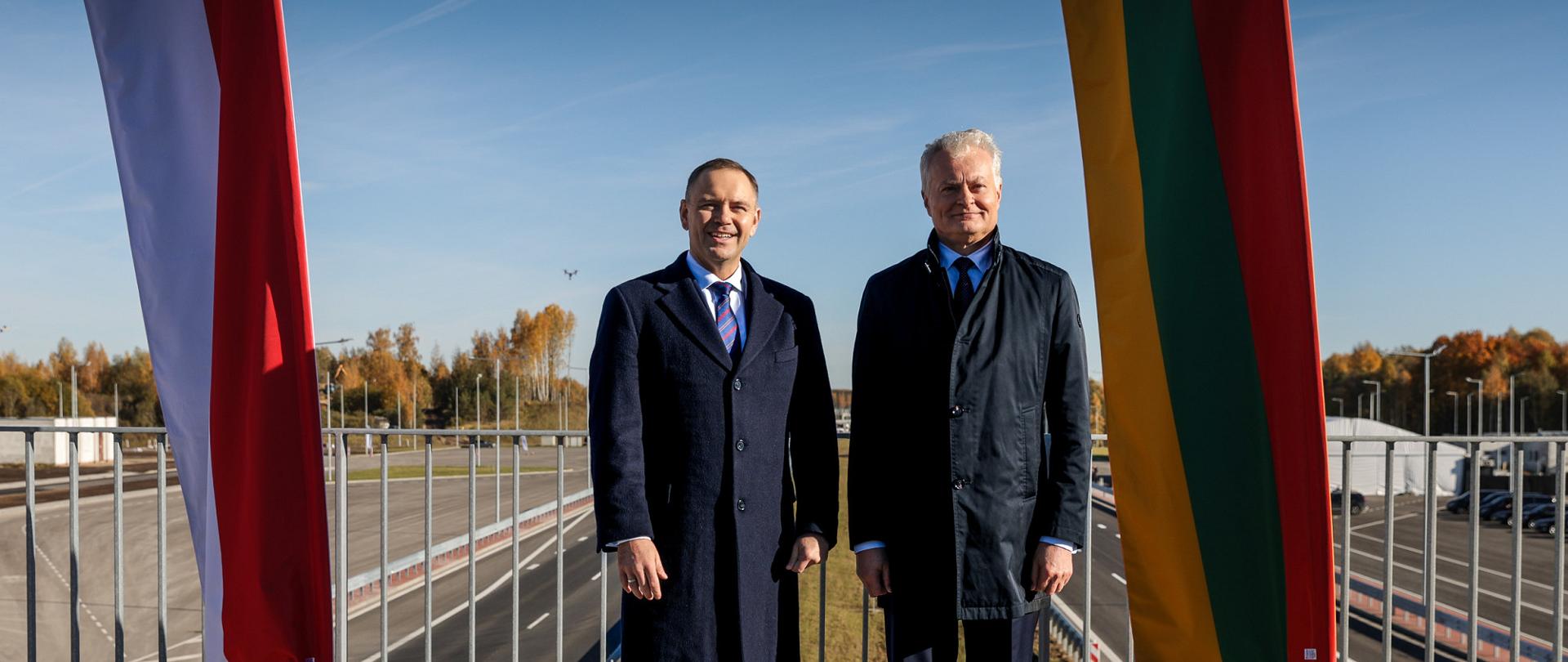 Powitanie Karola Nawrockiego i Gitanasa Nausedy