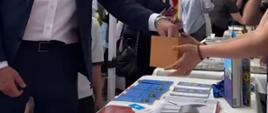 Europe Day 2026. H.E. Ambassador of the EU in Armenia Mr. Vassilis Maragos at Polish stand