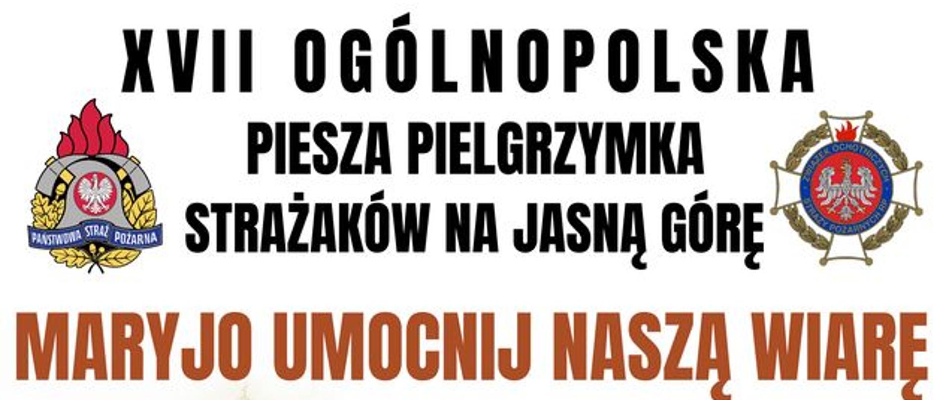 Pielgrzymka strażaków na Jasną Górę 2023