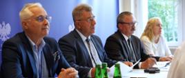 Wideokonferencja z MSWiA