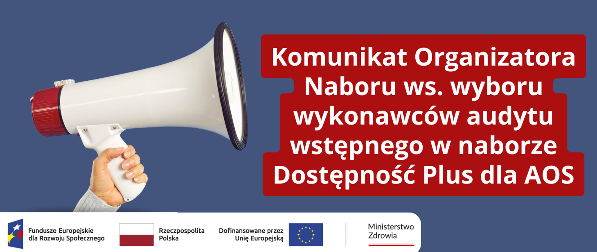 AOS Komunikat Organizatora Naboru ws. wyboru wykonawców 30.06.202