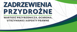 Zadrzewienia przydrożne - okładka broszury