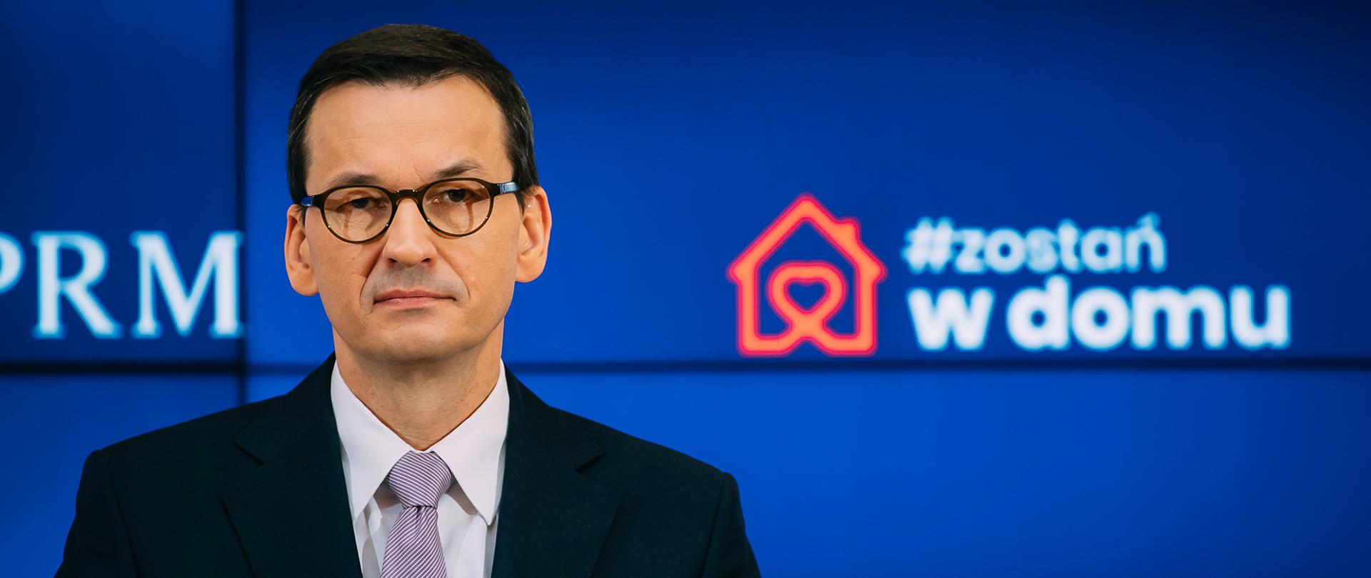 2020.04.09 Warszawa | Konferencja nt. utrzymania ograniczen sluzacych walce z koronawirusem.
Fot: Krystian Maj/KPRM