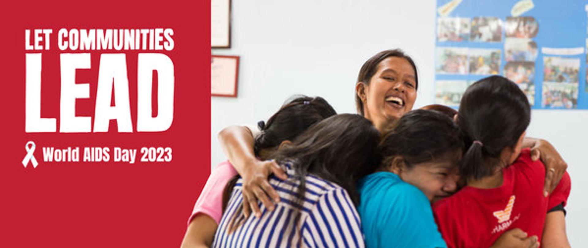 Światowy dzień AIDS 2023 Let Communities LEAD 1