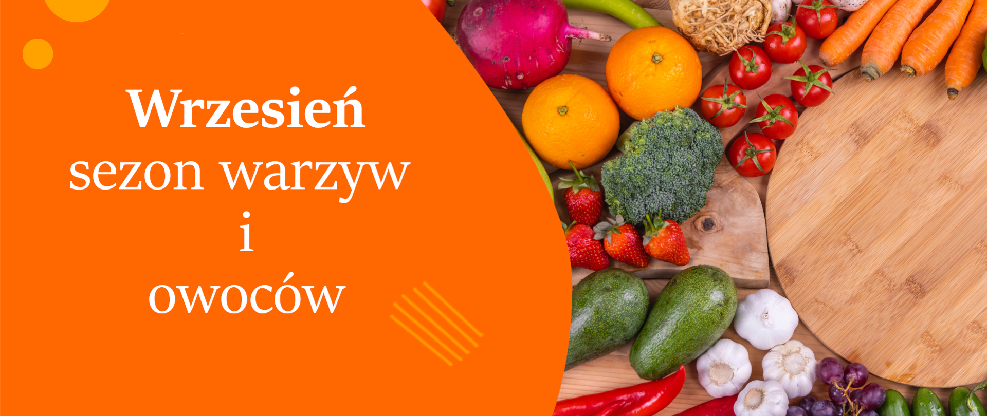baner owoce i warzywa