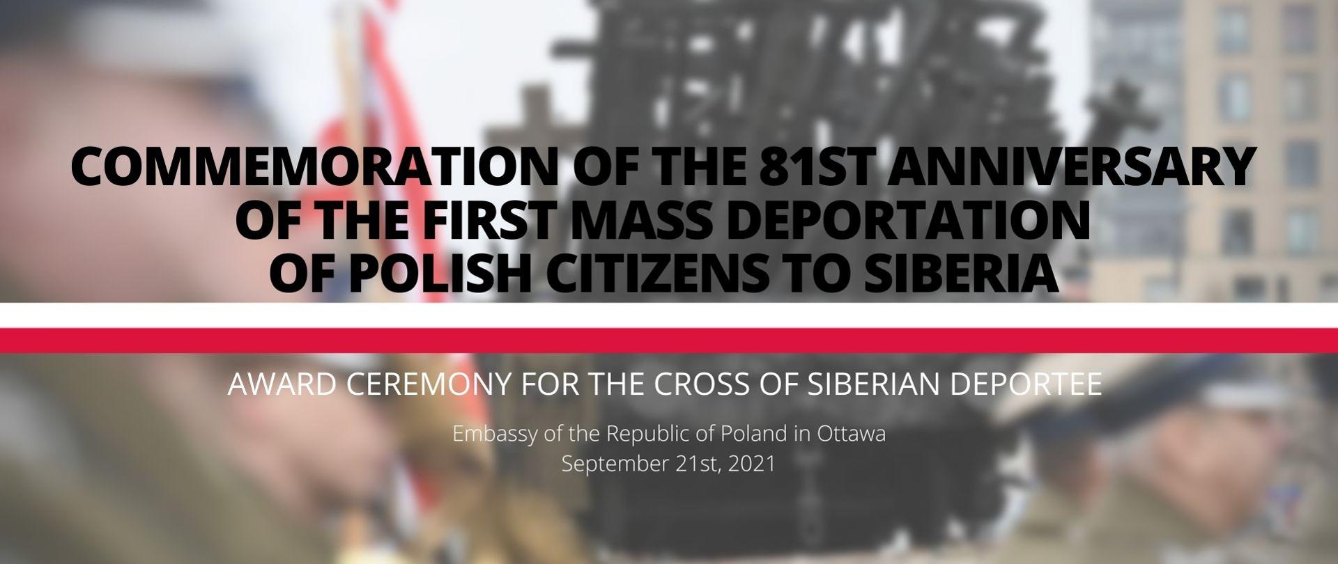 Sybir Deportee Cross