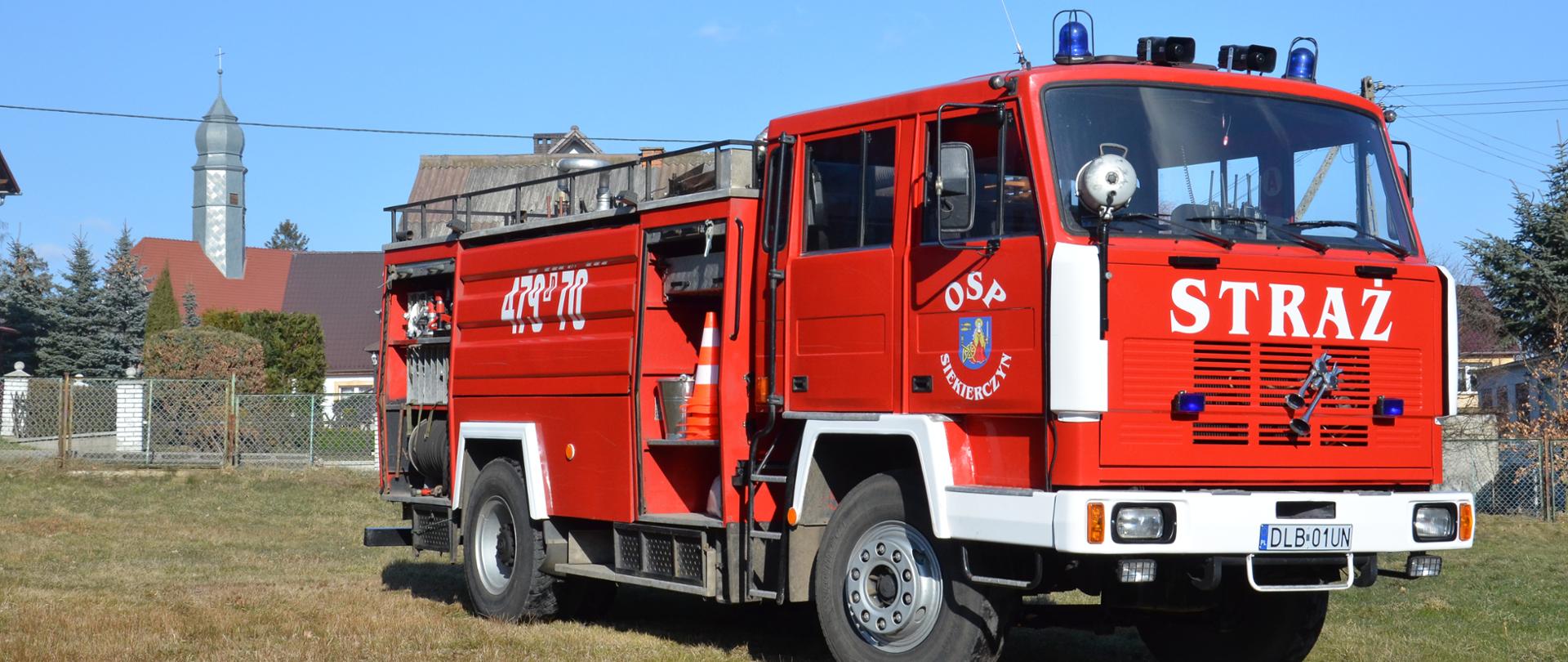 OSP Siekierczyn - samochód ciężki gaśniczy 479-70