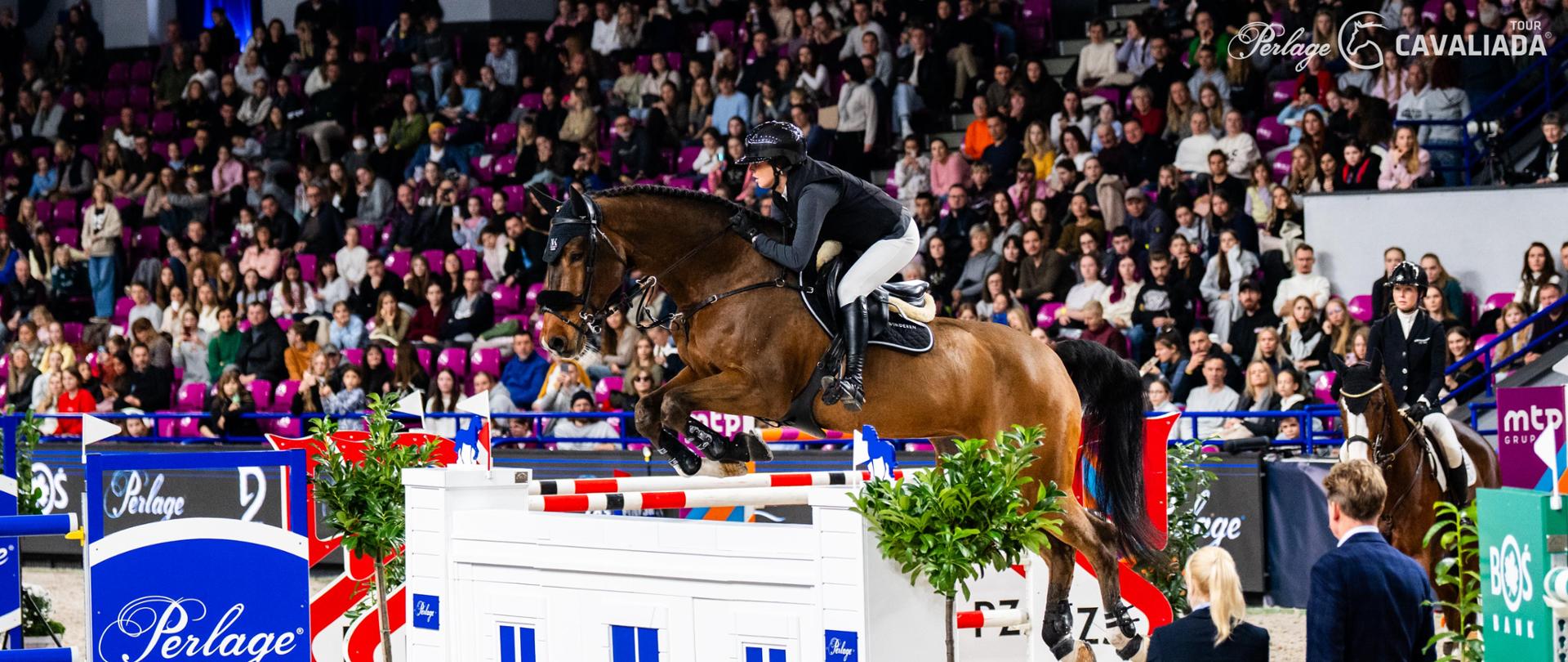 Natálie Kovářová na klaczy Chloe zwycięża Grand Prix.
Fot. Kamila Tworkowska