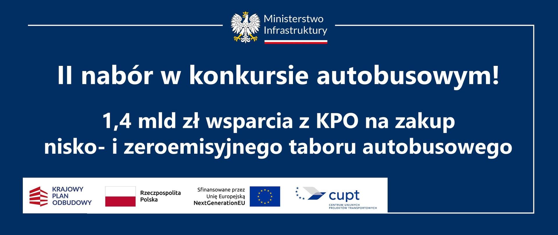 Drugi nabór wniosków w konkursie autobusowym