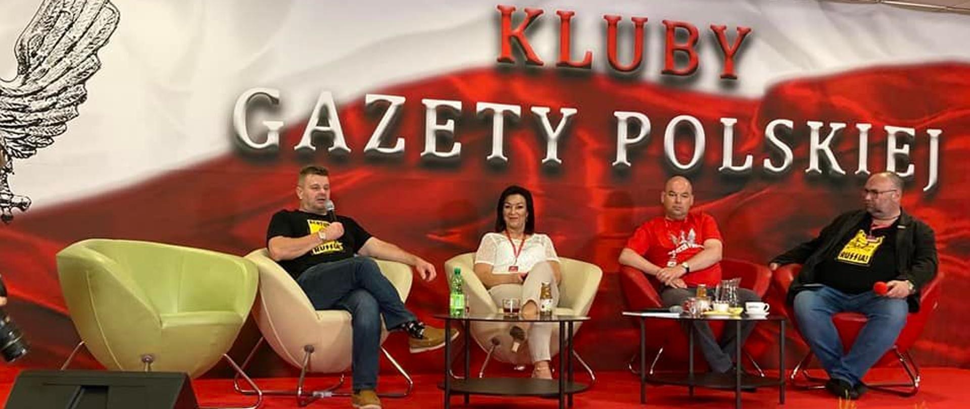 Panel dyskusyjny „Rola Polonii w kształtowaniu wizerunku Polski”, Minister Jan Dziedziczak, Senator Małgorzata Kopiczko, Tadeusz Antoniak, Paweł Piekarczyk