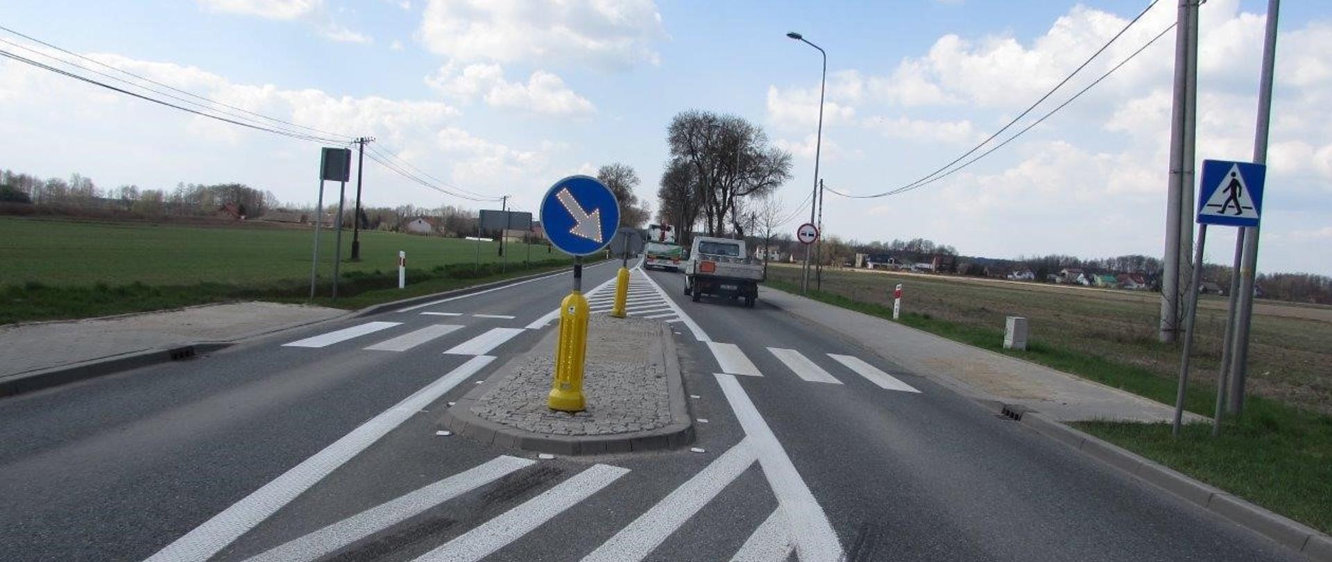 Odcinek DK42 w Porąbkach