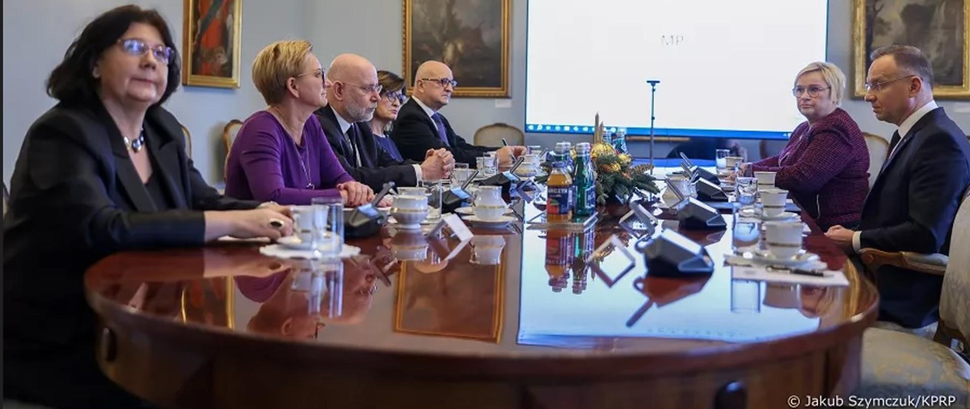 National Broadcasting Council (KRRiT) Meeting with the President of the Republic of Poland