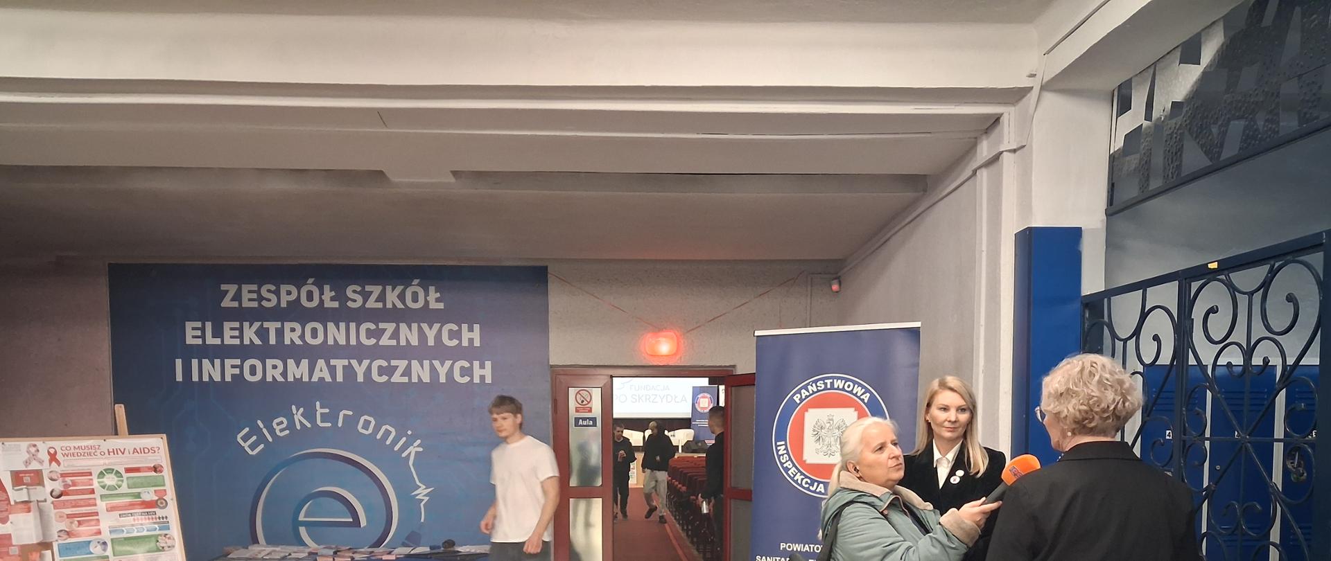 PPIS w Sosnowcu udziela wywiadu dla radia Ska