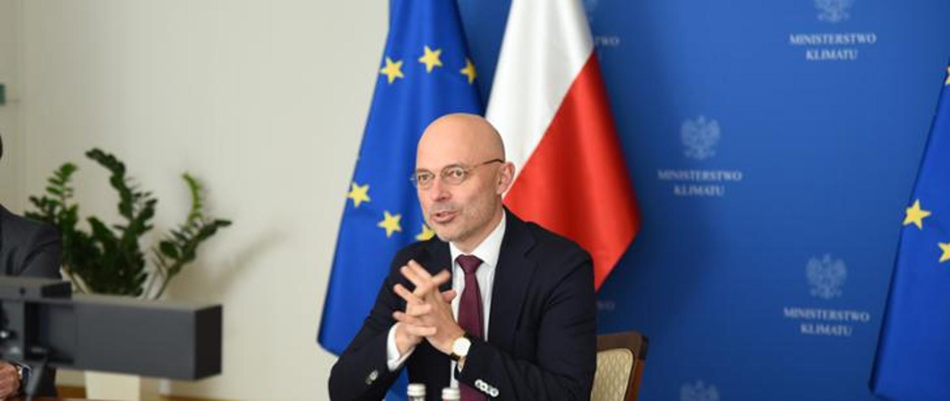 Minister klimatu i środowiska Michał Kurtyka