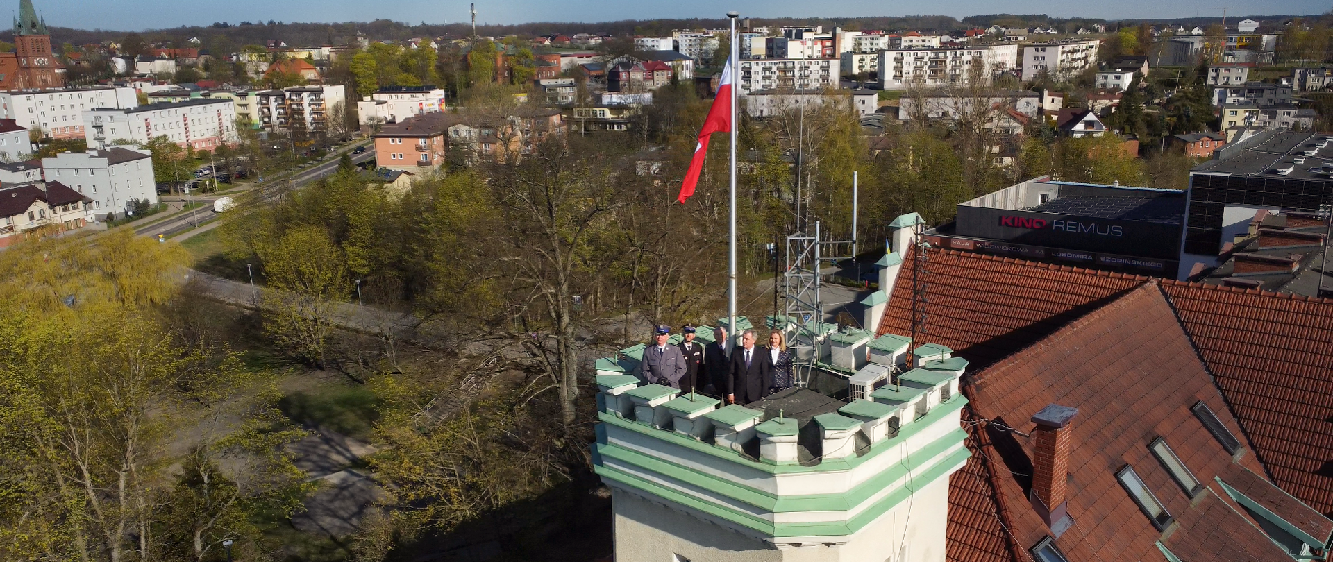 Uroczyste podniesienie flagi w dniu 2 maja 