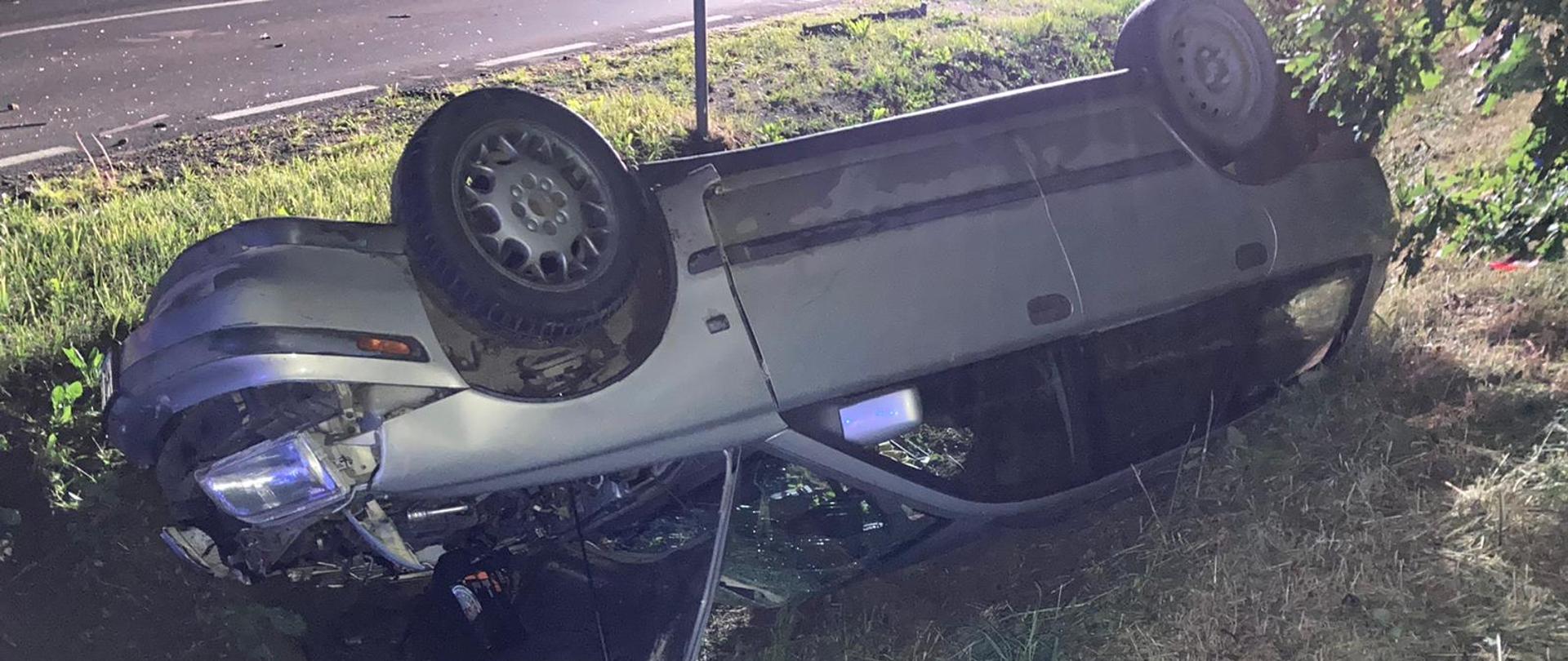 Wypadek na DW nr 615