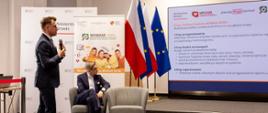 zdjęcie z konferencji dot. badań WOBASZ DZIECI