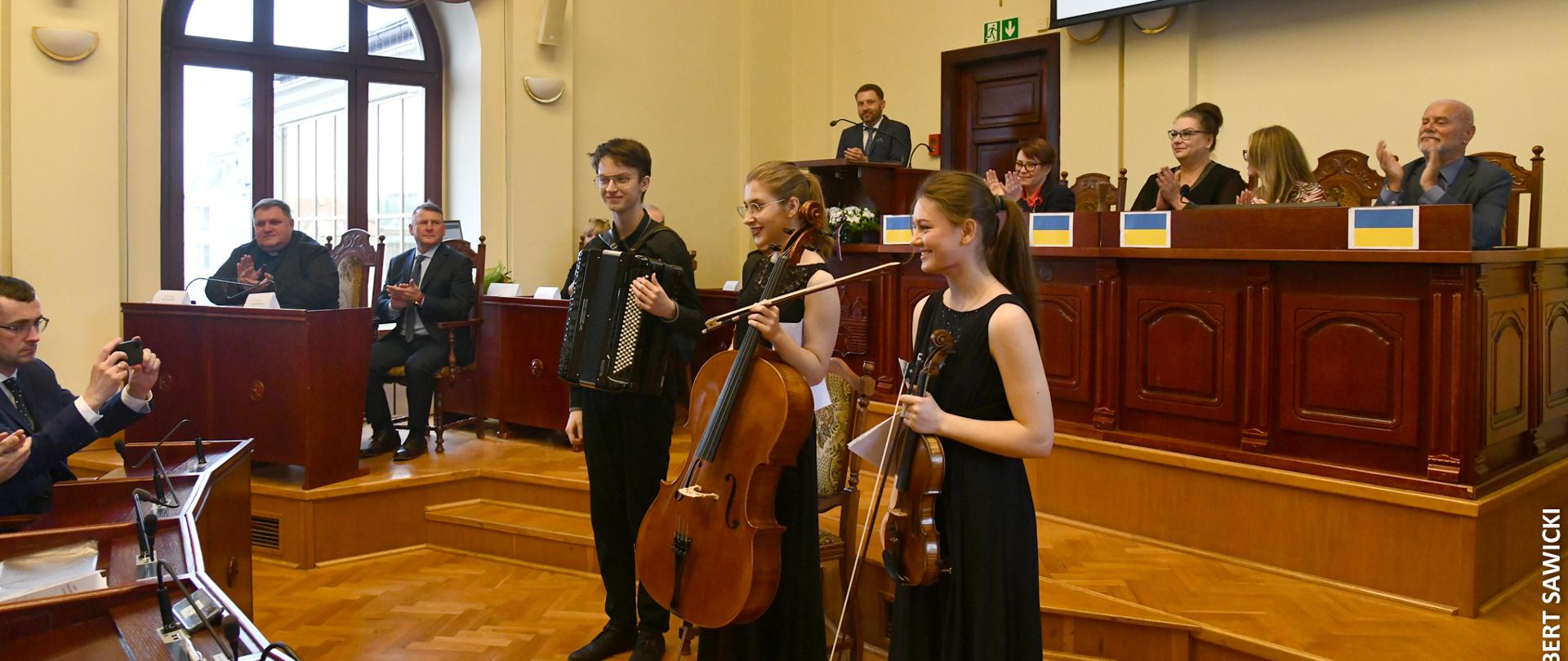 Koncert na sesji Rady Miasta