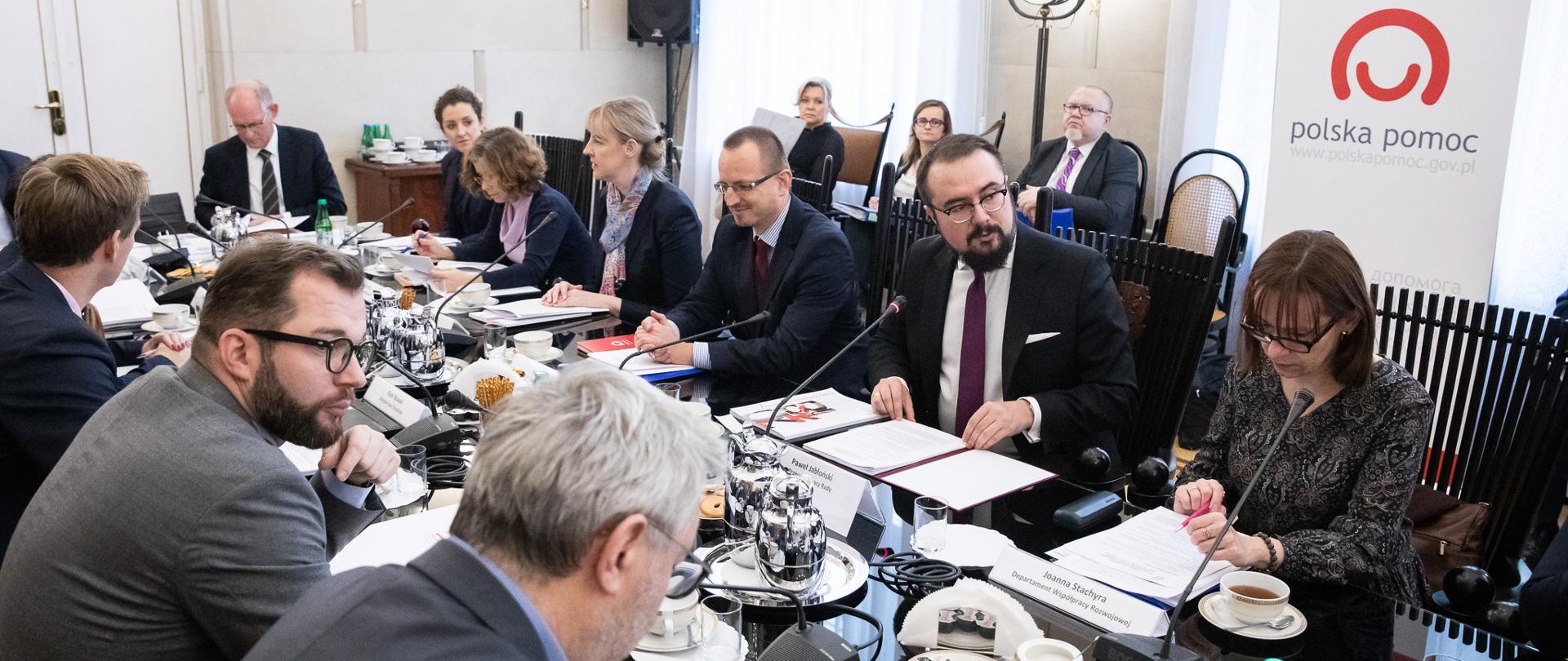 2019.11.29 Warszawa . Minister Pawel Jablonski . Rada Programowa Wspolpracy Rozwojowej ,
Fot. Tymon Markowski / MSZ