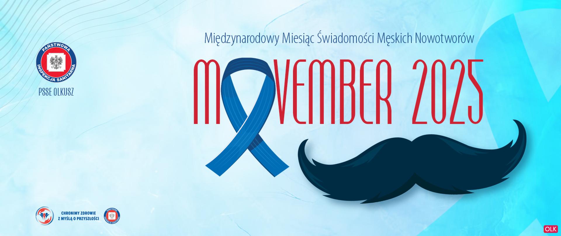 MOVEMBER 2025 - Międzynarodowy Miesiąc Świadomości Męskich Nowotworów