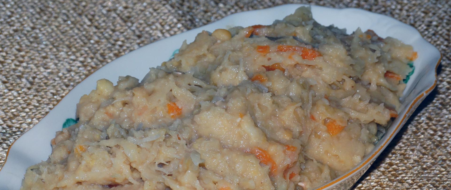 Kapusta z grochem z Radziwiłłowa