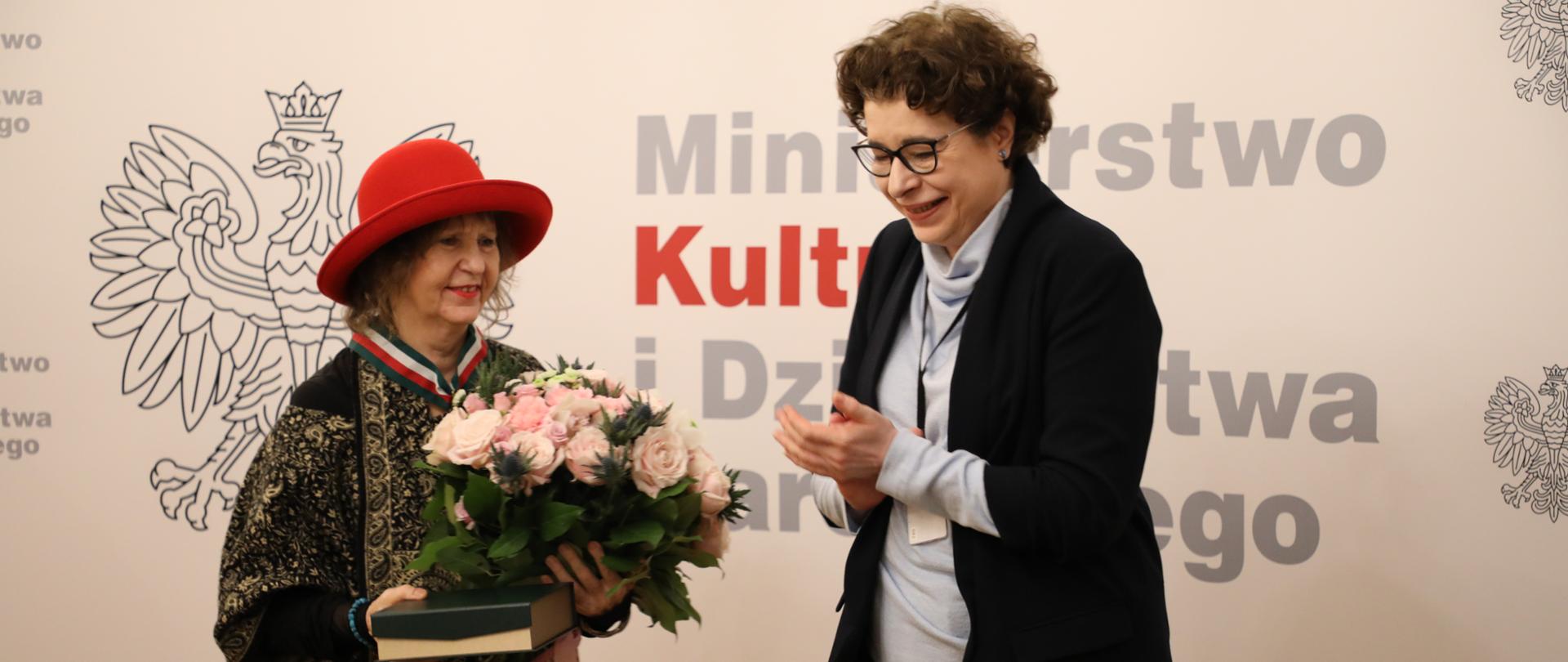 Ludwika Ogorzelec uhonorowana Złotym Medalem „Zasłużony Kulturze Gloria Artis”, Fot. Beata Tadyniewicz/MKiDN