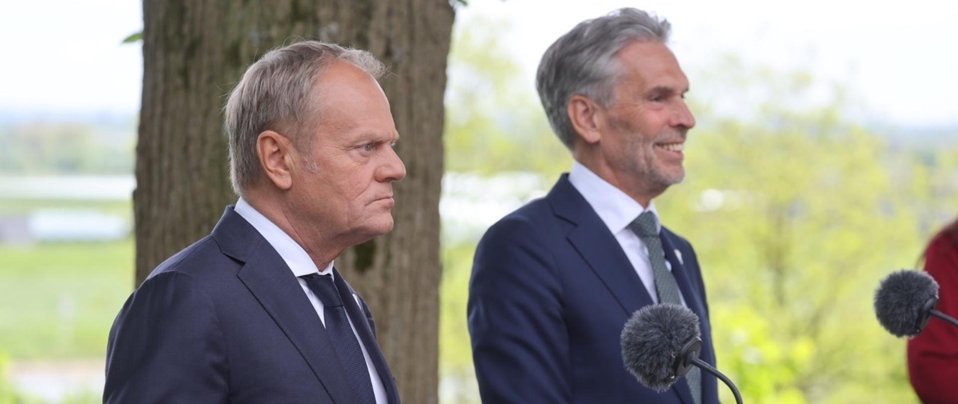 Prime Minister Donald Tusk attends Dutch Liberation Day celebrations.