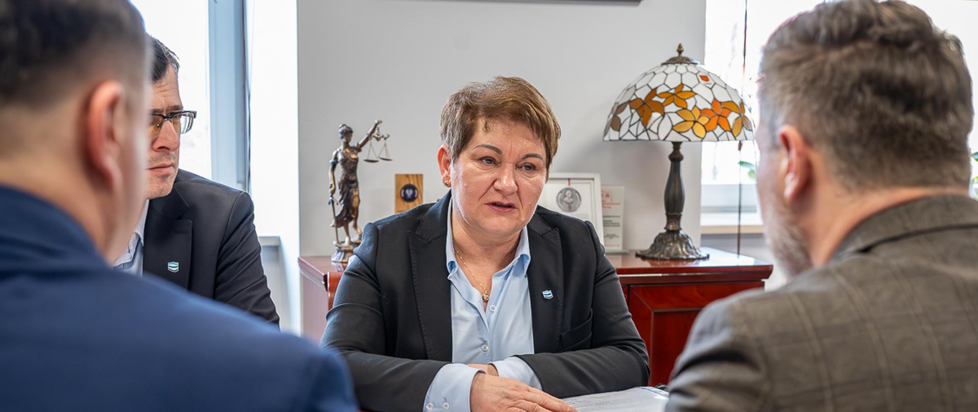 Spotkanie w UM w Jaśle