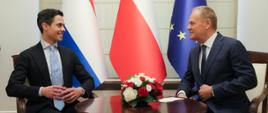 Spotkanie Premiera Donalda Tuska z Premierem Królestwa Niderlandów Robem Jettenem