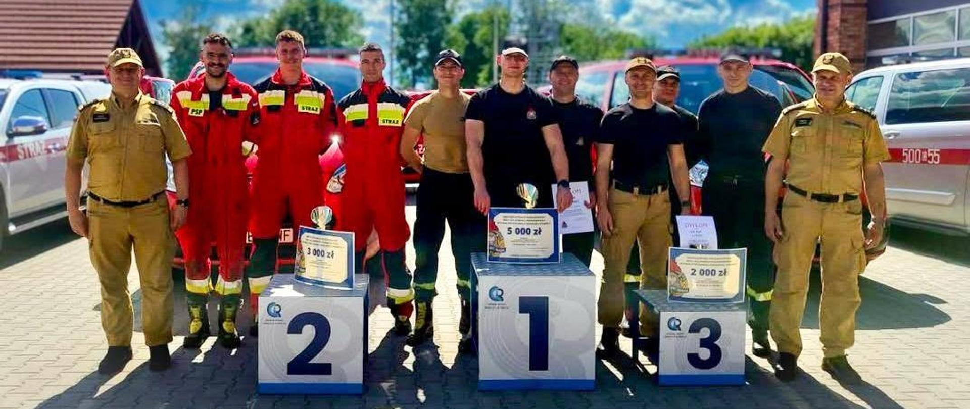 Zwycięstwo włocławskich strażaków w II Mistrzostwach Województwa Kujawsko-Pomorskiego w Kwalifikowanej Pierwszej Pomocy