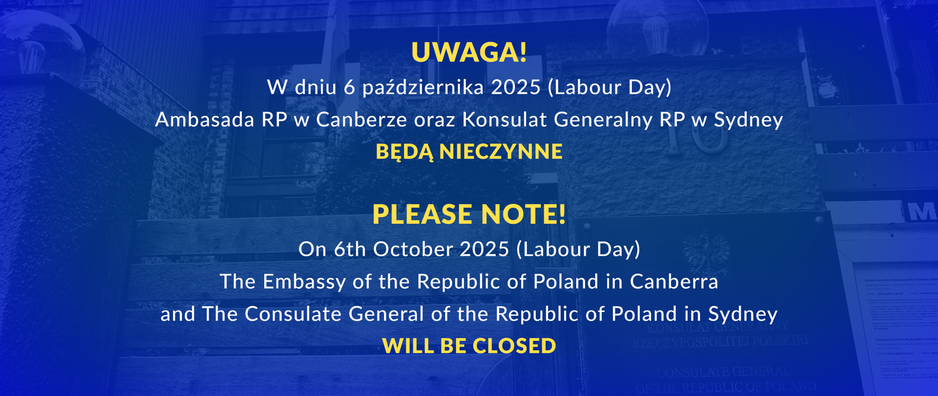 nieczynne 6.10.25