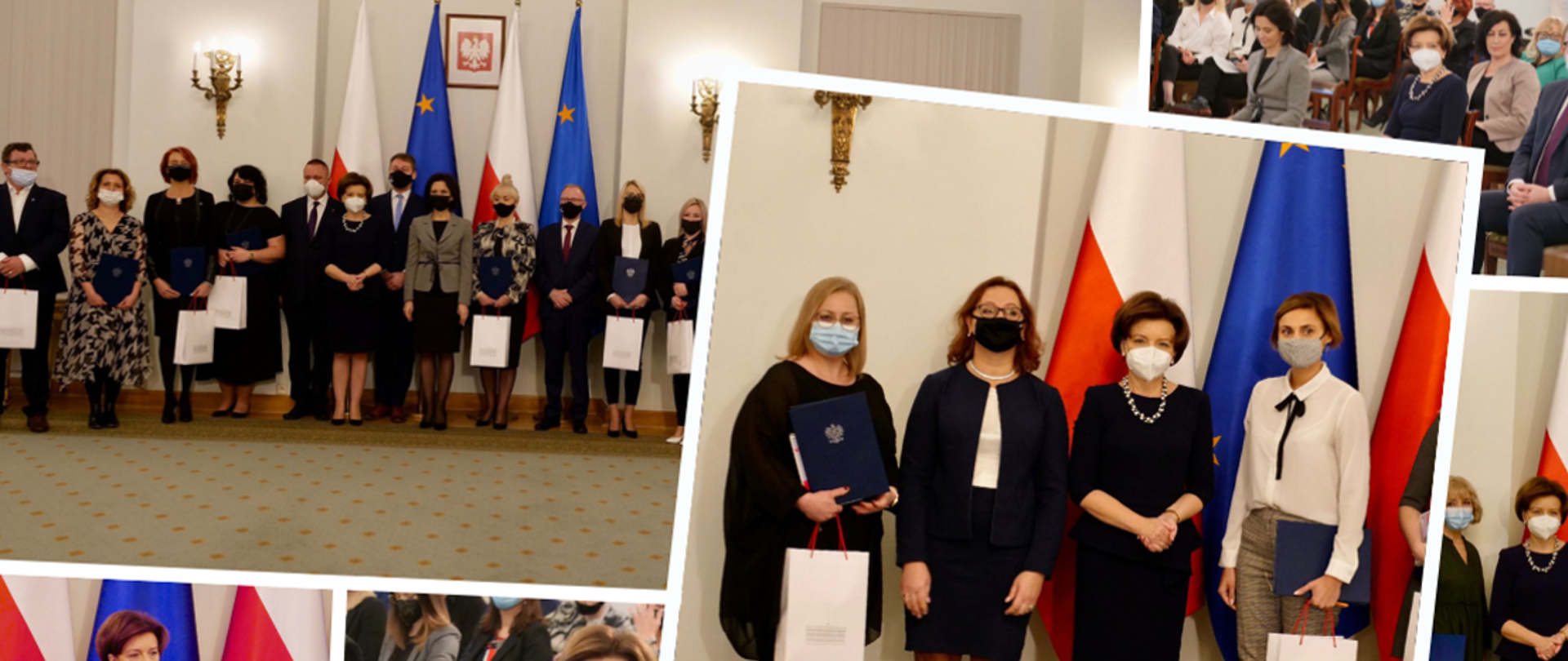 Nagrody Specjalne Ministra Rodziny i Polityki Społecznej za wybitne, nowatorskie rozwiązania w zakresie pomocy społecznej w 2021 r. Fot. Ministerstwo Rodziny i Polityki Społecznej