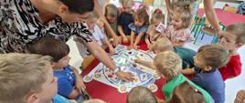Zajęcia edukacyjne dla dzieci w Publicznym Przedszkolu Samorządowym w Zbiersku