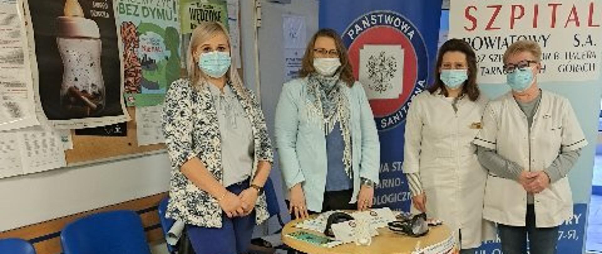 Na terenie Wielospecjalistycznego Szpitala Powiatowego S.A. im. dr.B.Hagera w Tarnowskich Górach zorganizowano akcję profilaktyczną w ramach Światowego Dnia Rzucania Palenia, Europejskiego Dnia Wiedzy o Antybiotykach i Światowego Tygodnia Wiedzy o Antybiotykach
