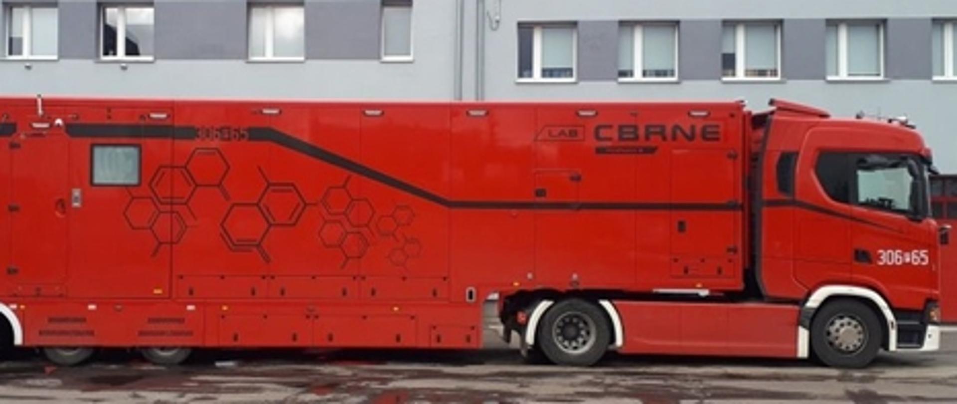 Samochód laboratorium