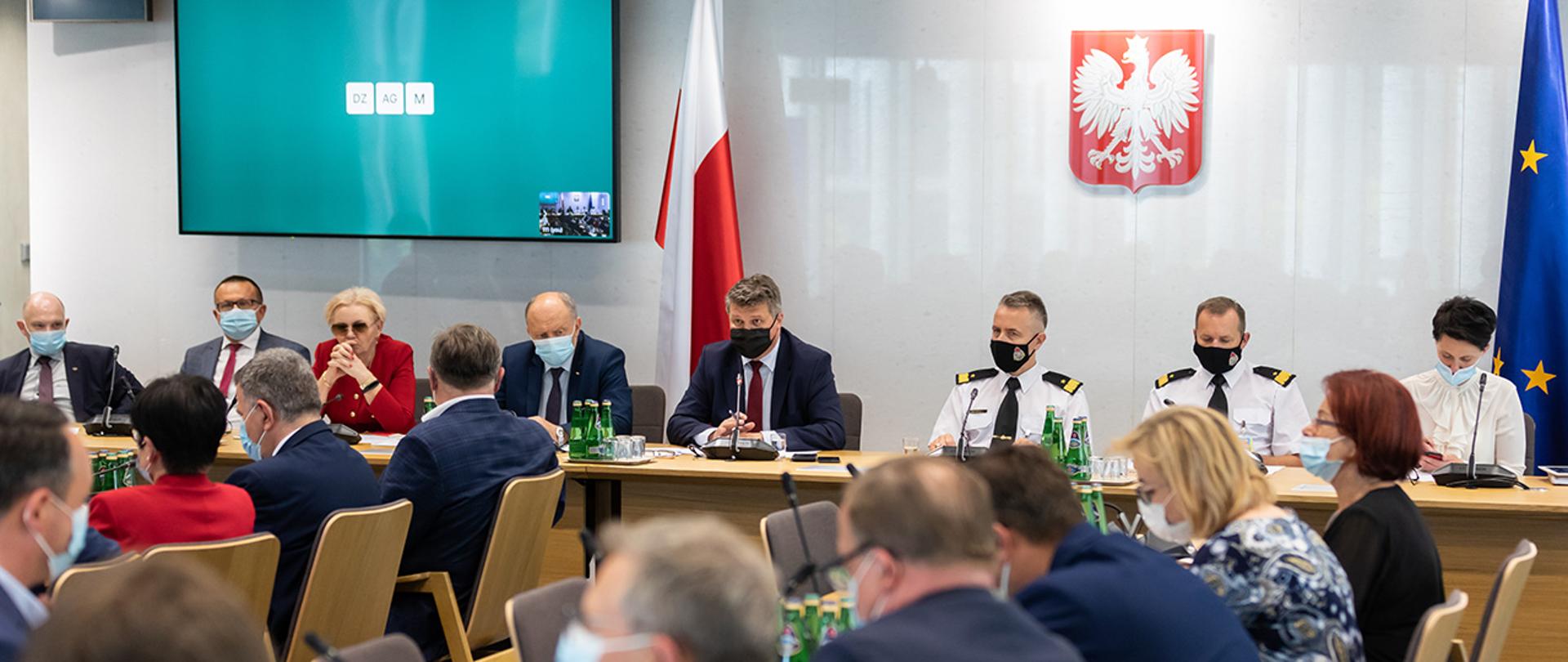 Posiedzenie Parlamentarnego Zespołu Strażaków