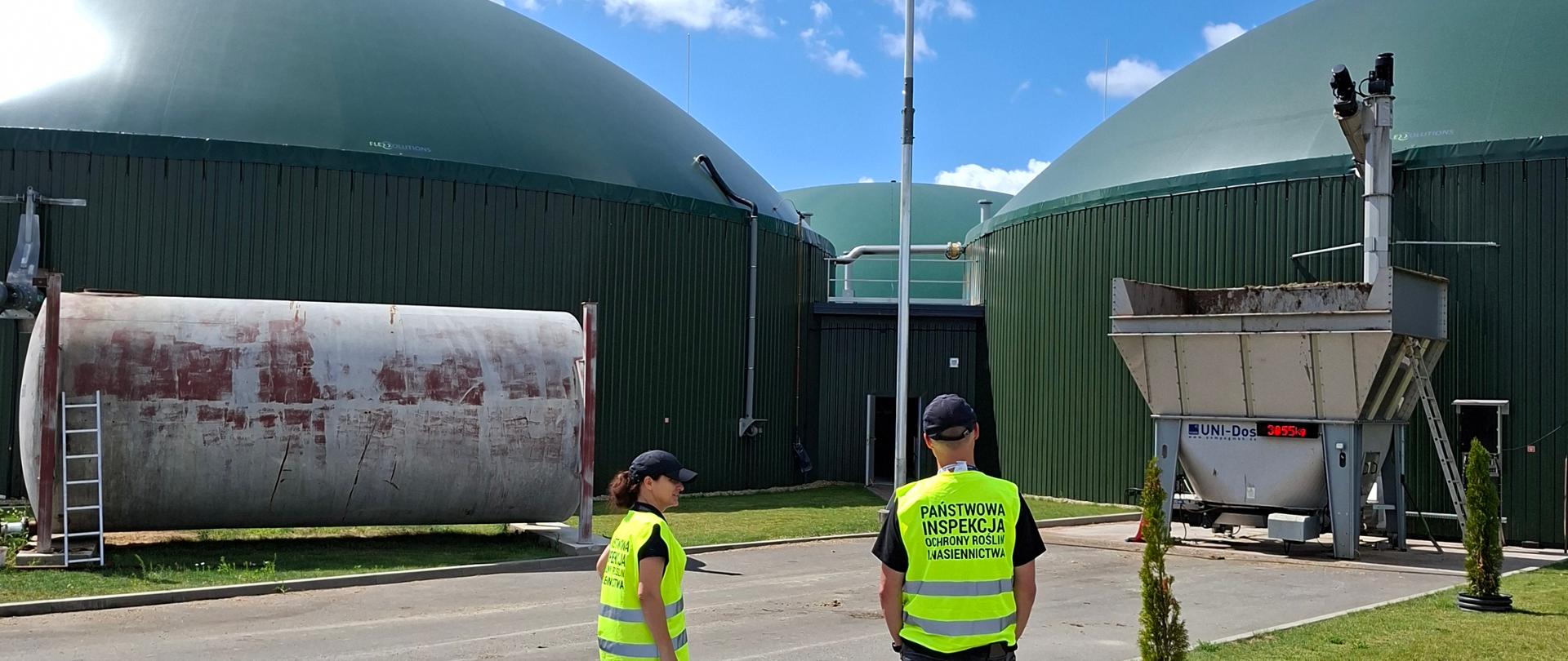 Kontrola w biogazowni wraz z pobraniem próby produktu pofermentacyjnego 