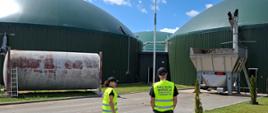 Kontrola w biogazowni wraz z pobraniem próby produktu pofermentacyjnego 