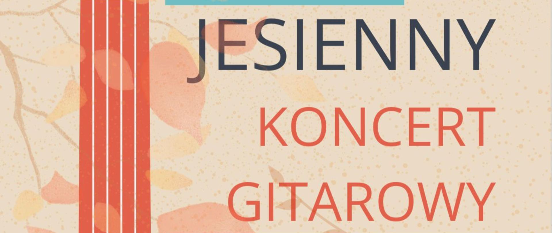 Jesienny koncert gitarowy