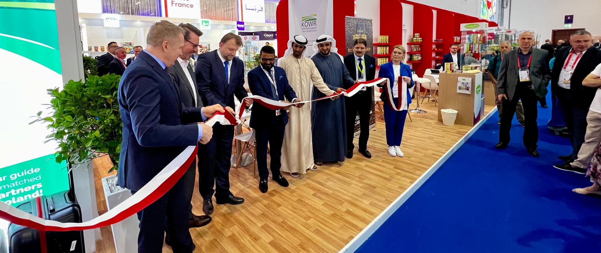 Otwarcie stoiska na targach Gulfood 2024