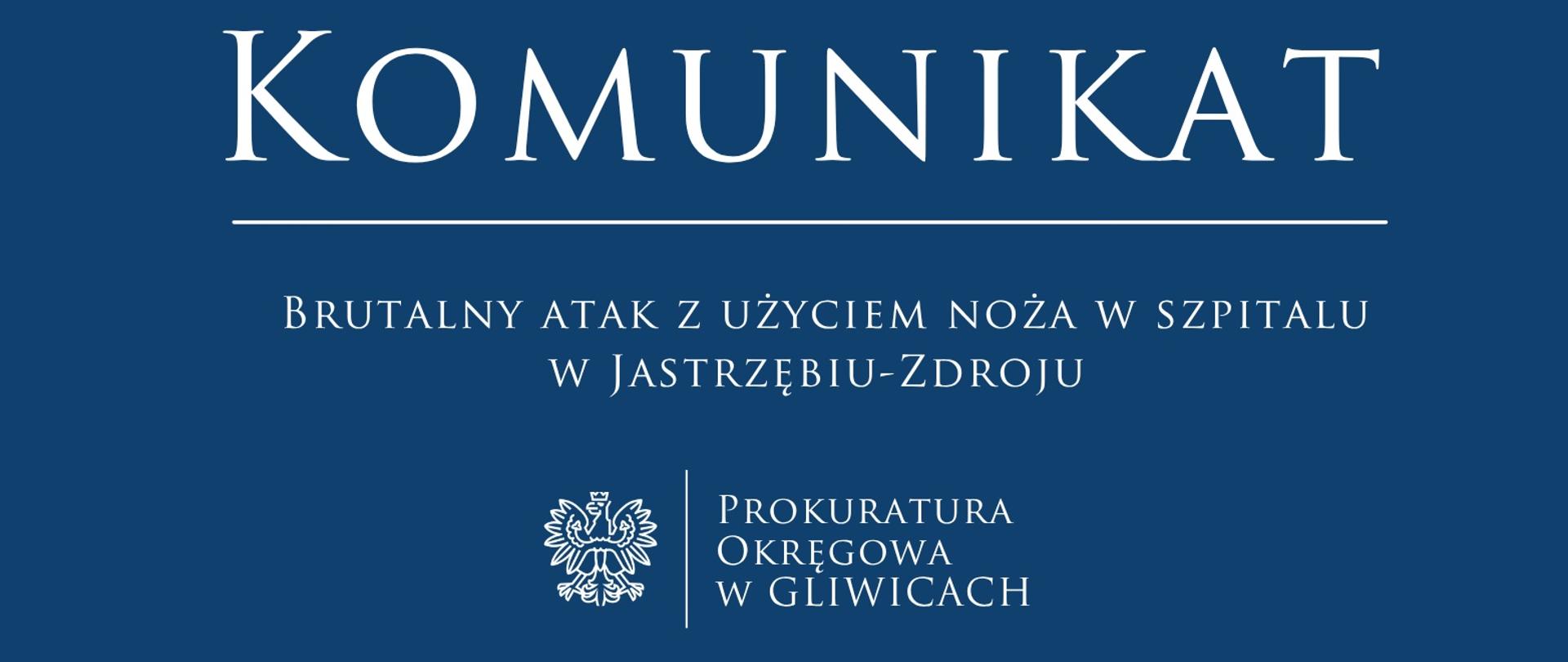 Brutalny atak z użyciem noża w szpitalu w Jastrzębiu-Zdroju