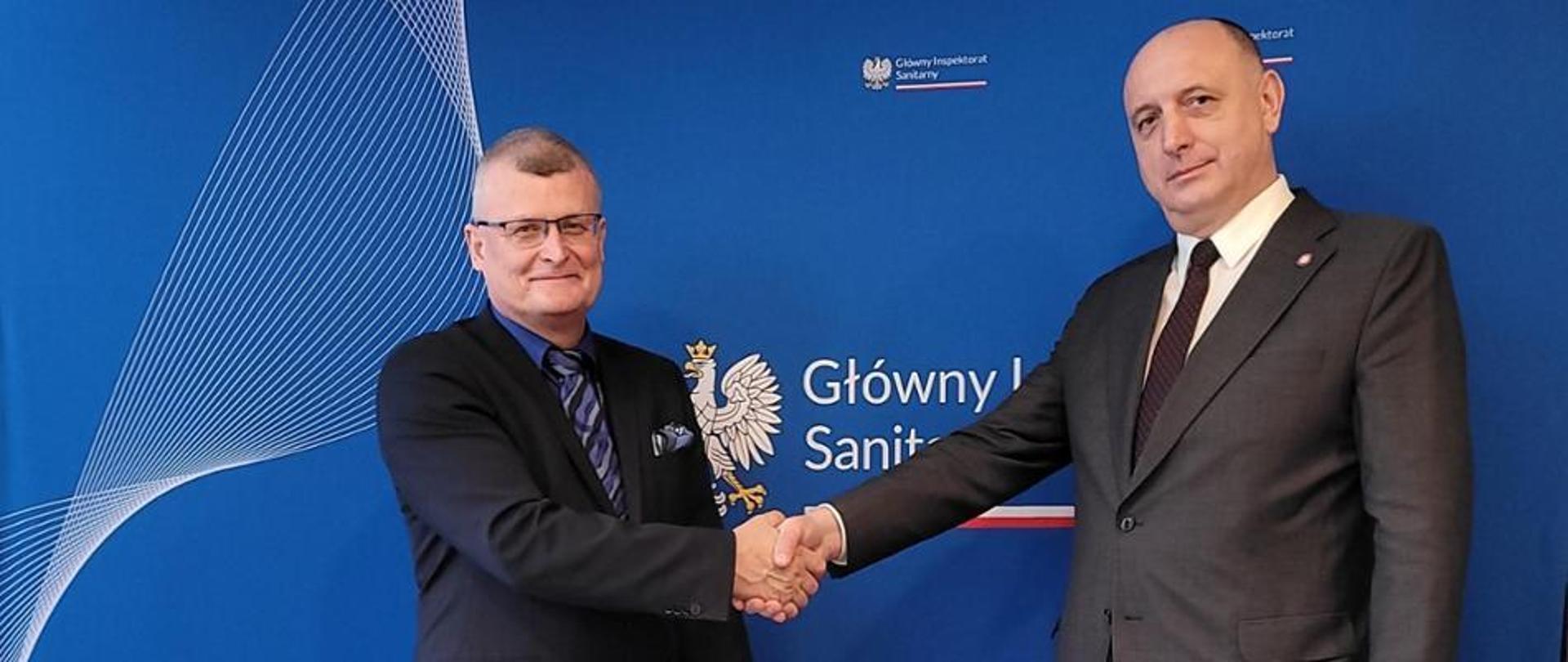 na zdjęciu Paweł Grzesiowski i Krzysztof Saczka