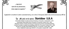 Zjecie przedstawia nekrolog Stanisława Luli