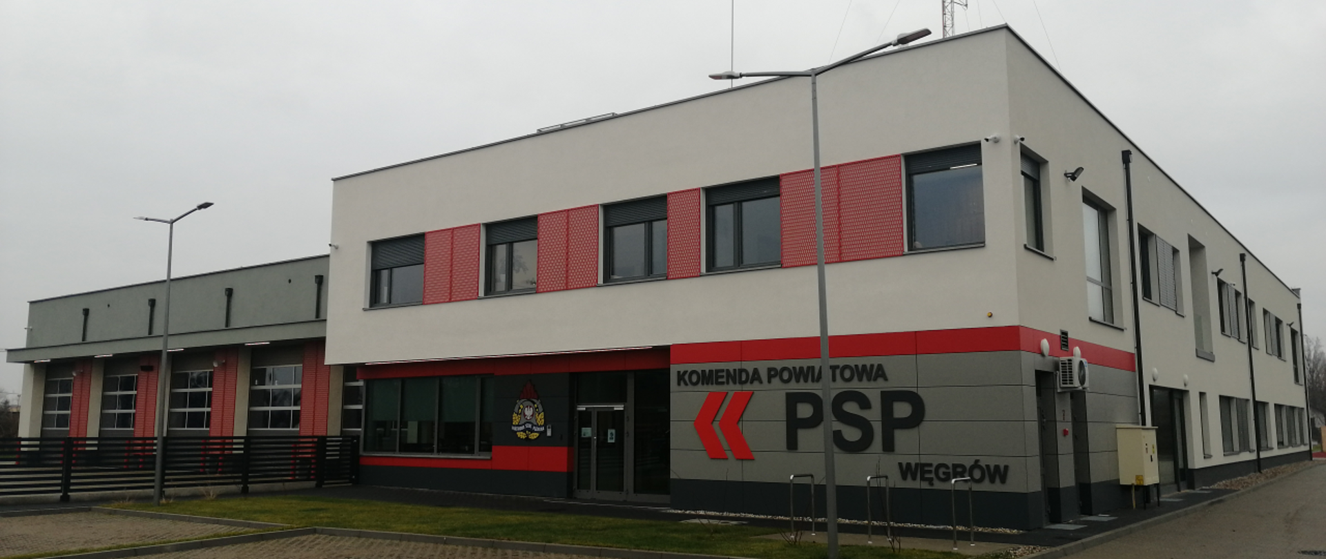 Budynek Komendy Powiatowej Państwowej Straży Pożarnej w Węgrowie